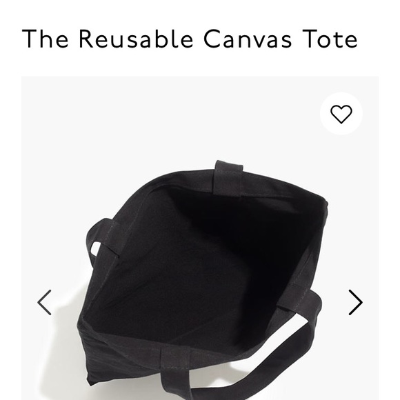 Madewell reusable canvas tote - Picture 2 of 3
